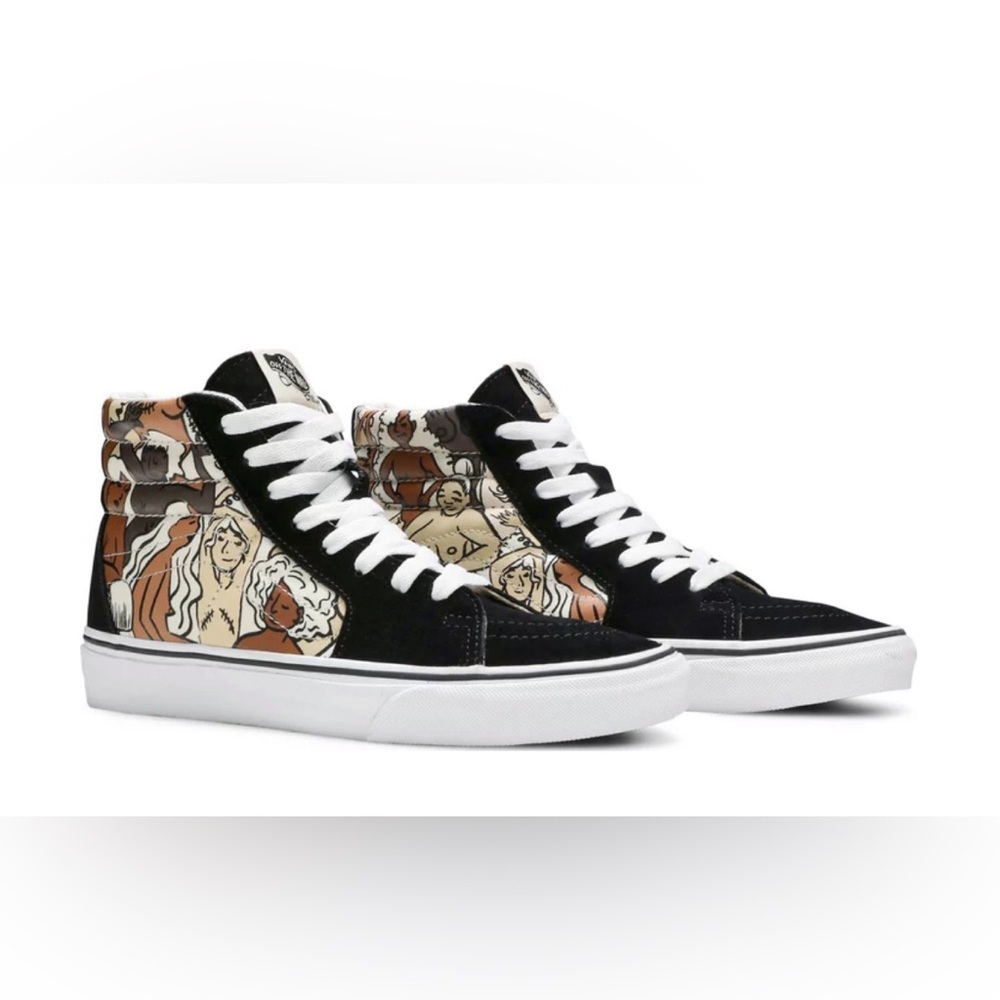 ⚽️ Vans Breast Cancer Awareness Lady Ladi Sk8-Hi Black Skate High Shoes W9